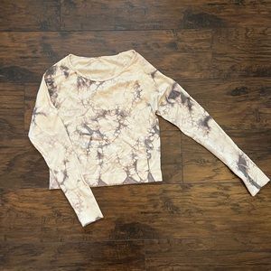 Womens Long Sleeve Athletic Top